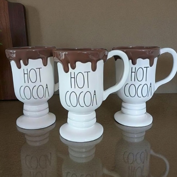 Rae Dunn Other - NEW Rae Dunn HOT COCOA Mugs